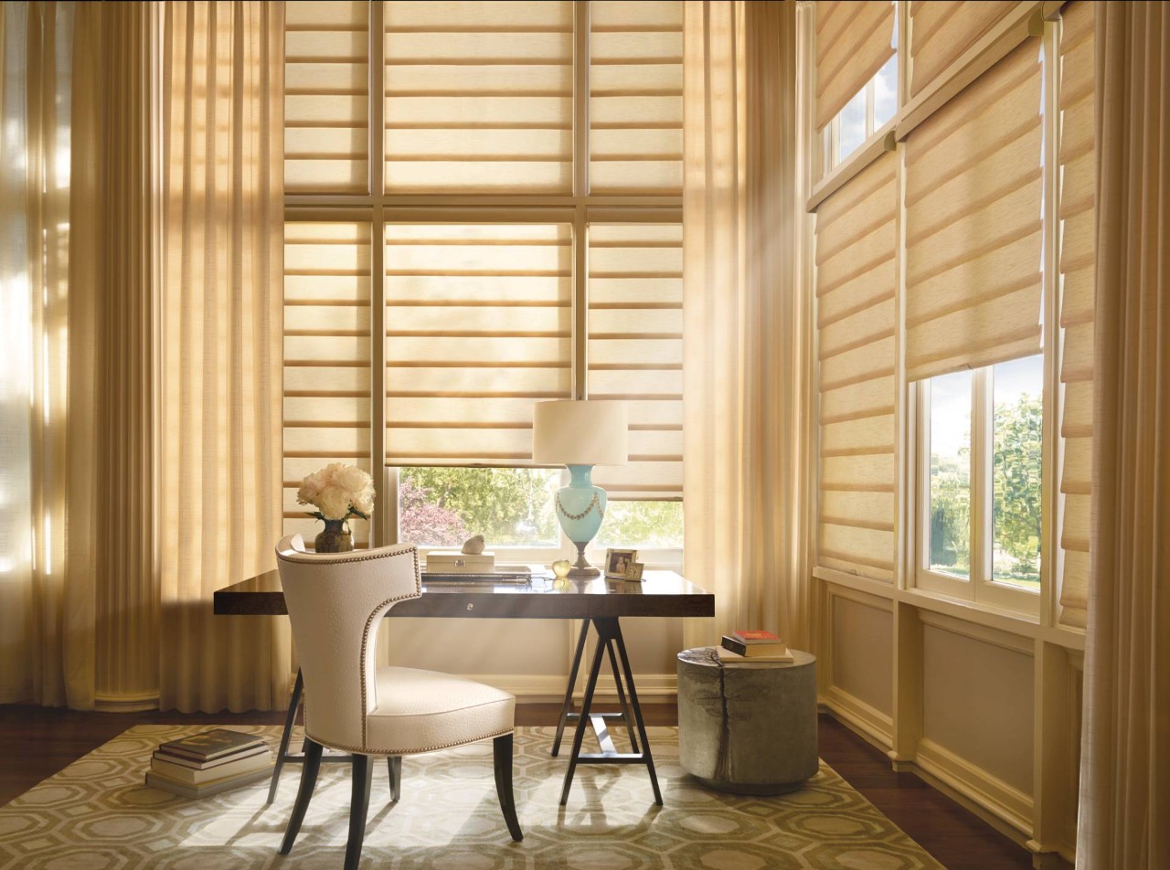 Hunter Douglas Vignette® Modern Roman Shades near Prosper, Texas (TX)